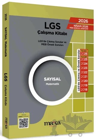 LGS Sayısal Matematik Çıkmış ve Örnek Sorular – Kolektif – Marka Yayınları kitap kapağı