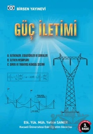 Güç İletimi – Yetkin Saner – Birsen Yayınevi kitap kapağı
