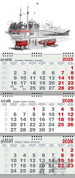 2026 Gemici Takvim - Ortaköy – Kolektif – Halk Kitabevi kitap kapağı