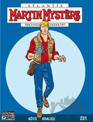 Martin Mystere Sayı 231 - Kötü Kraliçe – Davide Barzi – Lal Kitap kitap kapağı