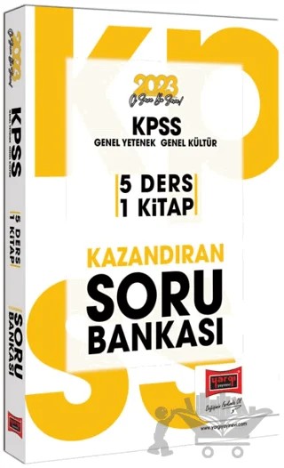 2023 KPSS GY-GK Tüm Dersler 5 Ders 1 Kitap Kazandıran Soru Bankası – Kolektif – Yargı Yayınevi kitap kapağı