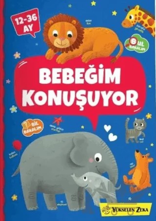12-36 Ay Bebeğim Konuşuyor – Kolektif – Yükselen Zeka Yayınları kitap kapağı