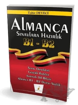 Almanca Sınavlara Hazırlık B1 - B2 – Tahir Deveci – Pelikan Tıp Teknik Yayıncılık kitap kapağı