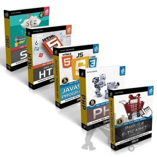 PHP Tabanlı WEB Tasarım Seti (5 Kitap Takım) – Erol Mesut Gün, İbrahim Çelikbilek, İbrahim Kavaklı, Sercan Çakır, Ümit Tunç – Kodlab Yayın Dağıtım kitap kapağı