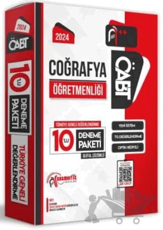 2024 ÖABT Coğrafya Öğretmenliği Türkiye Geneli 10 Deneme Dijital Çözümlü – Kolektif – Anamorfik Yayınları kitap kapağı