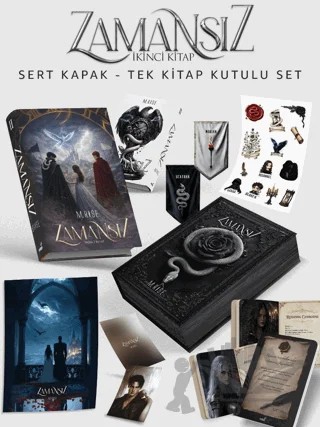 Zamansız 2 - Kutulu Set – M. Rise – İndigo Kitap kitap kapağı