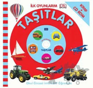 İlk Oyunlarım Taşıtlar – Kolektif – Pearson Çocuk Kitapları kitap kapağı
