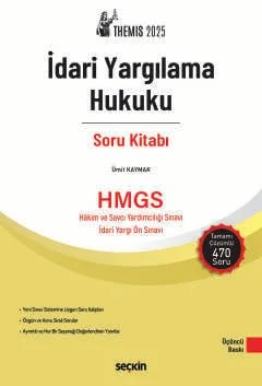 THEMIS – İdari Yargılama Hukuku Soru Kitabı – Ümit Kaymak – Seçkin Yayıncılık kitap kapağı