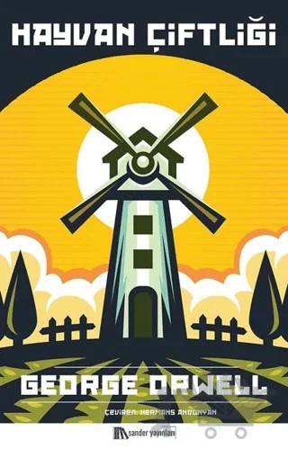 Hayvan Çiftliği – George Orwell – Sander Yayınları kitap kapağı