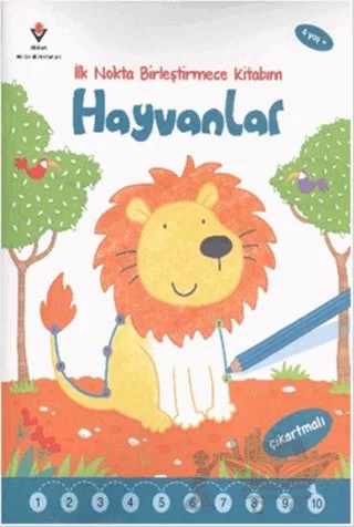 İlk Nokta Birleştirmece Kitabım: Hayvanlar – Katrina Fearn – TÜBİTAK Yayınları kitap kapağı