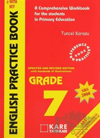 English Practice Book 7 – Tuncel Karasu – Kare Yayınları kitap kapağı
