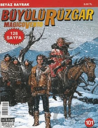 Büyülü Rüzgar Sayı: 101 Beyaz Bayrak – Lal Kitap kitap kapağı