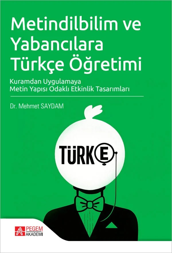 Metindilbilim ve Yabancılara Türkçe Öğretimi – Yabancılara Türkçe – Pegem Akademi Yayıncılık kitap kapağı