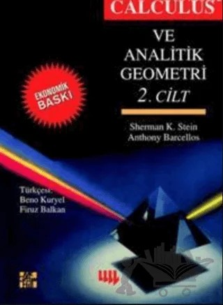 Calculus ve Analitik Geometri 2. Cilt – Anthony Barcellos, Sherman K. Stein – Literatür Yayıncılık kitap kapağı