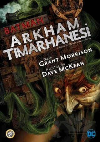Batman - Arkham Tımarhanesi – Grant Morrison – JBC Yayıncılık kitap kapağı