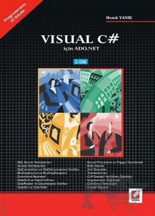 Visual C# İçin Ado.Net Cilt:2 – Memik Yanık – Seçkin Yayıncılık kitap kapağı