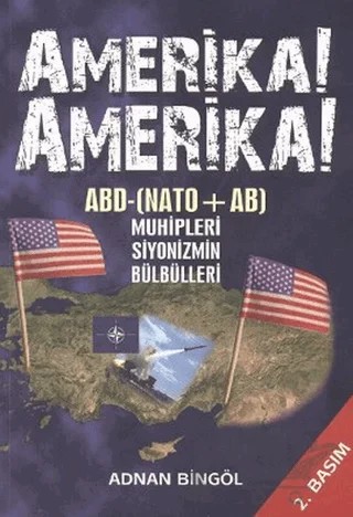 Amerika! Amerika! – Adnan Bingöl – Broy Yayınları kitap kapağı