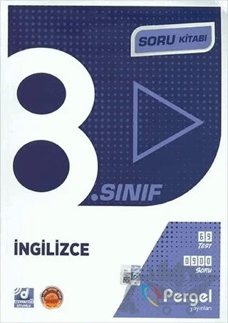8. Sınıf 2022 İngilizce Soru Bankası Kitap – Kolektif – Pergel Yayınları kitap kapağı