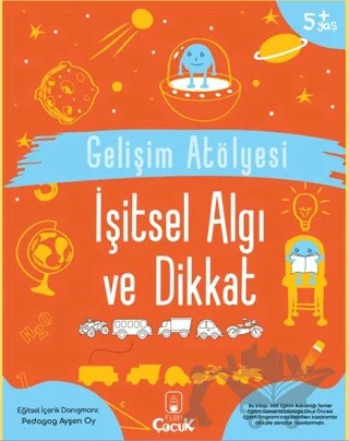 Gelişim Atölyesi İşitsel Algı ve Dikkat – Ayşen Oy – Floki Çocuk kitap kapağı