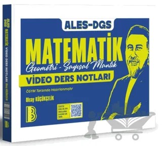 2026 ALES DGS Matematik Video Ders Notları – Olcay Küçükçelik – Benim Hocam Yayınları kitap kapağı