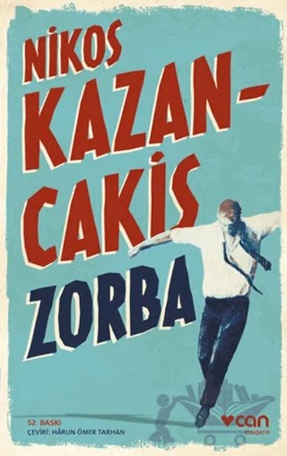 Zorba – Nikos Kazancakis – Can Yayınları kitap kapağı