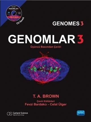 GENOMLAR 3 - Genomes 3 – T. A. Brown, Garland Science – Nobel Akademik Yayıncılık kitap kapağı