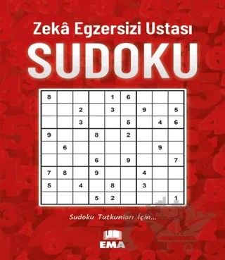 Sudoku Zeka Egzersizi Ustası – Kolektif – Ema Kitap kitap kapağı