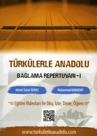 Türkülerle Anadolu – Ahmet Turan Yılmaz, Muhammed Karakurt – Fidan Kitap kitap kapağı
