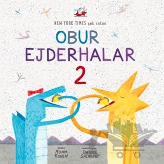 Obur Ejderhalar 2 – Adam Rubin – Uçan Fil Yayınları kitap kapağı