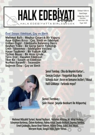 Halk Edebiyatı Dergisi: 62 - 63 Birleşik Sayı – Halk Edebiyatı Dergisi Yayınları kitap kapağı