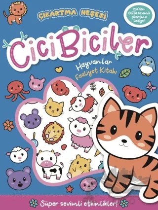 Cicibiciler Hayvanlar Faaliyet Kitabı – Connie Isaacs – Beta Kids kitap kapağı