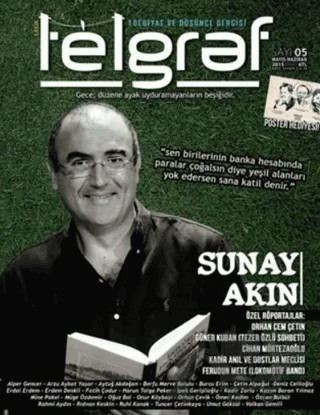 Telgraf Edebiyat ve Düşünce Dergisi Sayı: 5 – Lakin Yayınları kitap kapağı