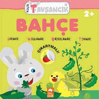 Küçük Tavşancık - Bahçe – Rasa Dmuchovskiene – Eksik Parça Yayınları kitap kapağı