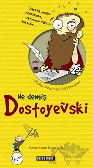 Ne Demiş Dostoyevski – Esra Uluç – Carpe Diem Kitapları kitap kapağı