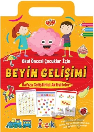Beyin Gelişimi - Hafıza Geliştirici Aktiviteler – Kolektif – Bıcırık Yayınları kitap kapağı