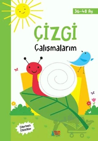 Çizgi Çalışmalarım (36-48 Ay) – Kolektif – Minik Ada kitap kapağı