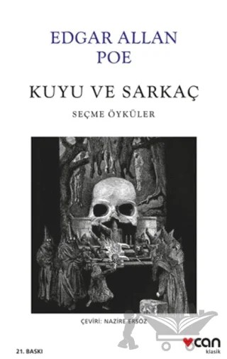 Kuyu ve Sarkaç – Edgar Allan Poe – Can Yayınları kitap kapağı