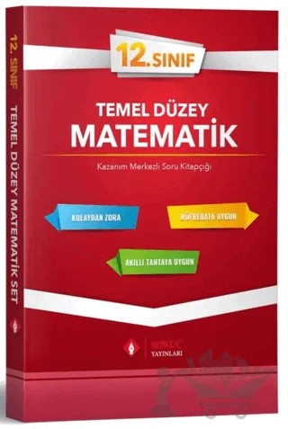 12. Sınıf Matematik Temel Düzey Tek Kitap – Kolektif – Sonuç Yayınları kitap kapağı