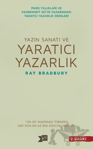 Yazın Sanatı ve Yaratıcı Yazarlık – Ray Bradbury – Altıkırkbeş Yayınları kitap kapağı