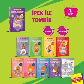 İpek ile Tombik Hikaye Seti (8 Kitap + Değerlendirme Testi) – Kolektif – Kitap Kulübü Çocuk Yayınları kitap kapağı