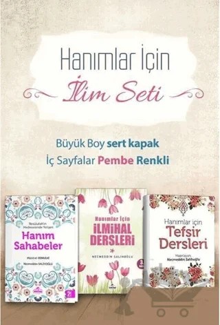 Hanımlar İçin İlim Seti (3 Kitap) – Necmeddin Salihoğlu – Ravza Yayınları kitap kapağı