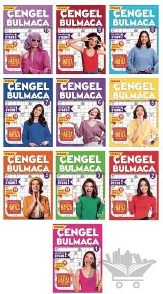 Efsane Çengel Bulmaca (10 Kitap Takım) – Kolektif – Dokuz Yayınları kitap kapağı