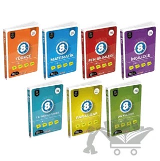 8. Sınıf Soru Bankası Seti (7 Kitap) – Kolektif – Dinamo Yayınları kitap kapağı