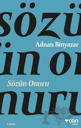 Sözün Onuru – Adnan Binyazar – Can Yayınları kitap kapağı