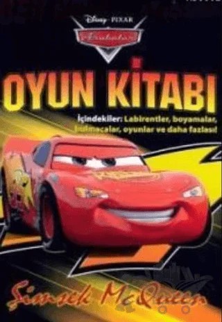 Oyun Kitabı - Şimşek McQueen – Kolektif – Doğan Egmont Yayıncılık kitap kapağı