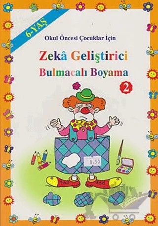 Okul Öncesi Çocuklar İçin Zeka Geliştirici Bulmacalı Boyama 2 – Kolektif – Uysal Yayınevi kitap kapağı