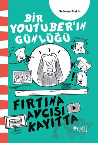 Fırtına Avcısı Kayıtta – Şebnem Pişkin – Profil Çocuk kitap kapağı