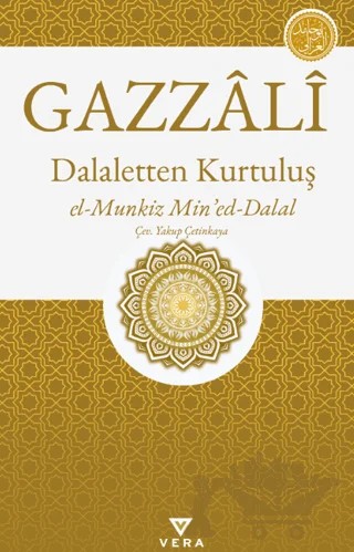 Dalaletten Kurtuluş – Gazzali – Vera Kitap Yayınları kitap kapağı