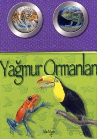3D Görüntülü Yağmur Ormanları – Gaby Goldsack – Koleksiyon Yayıncılık kitap kapağı