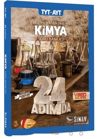 AYT 24 Adımda Kimya Özel Konu Anlatımlı Soru Bankası – Kolektif – Sınav Yayınları kitap kapağı